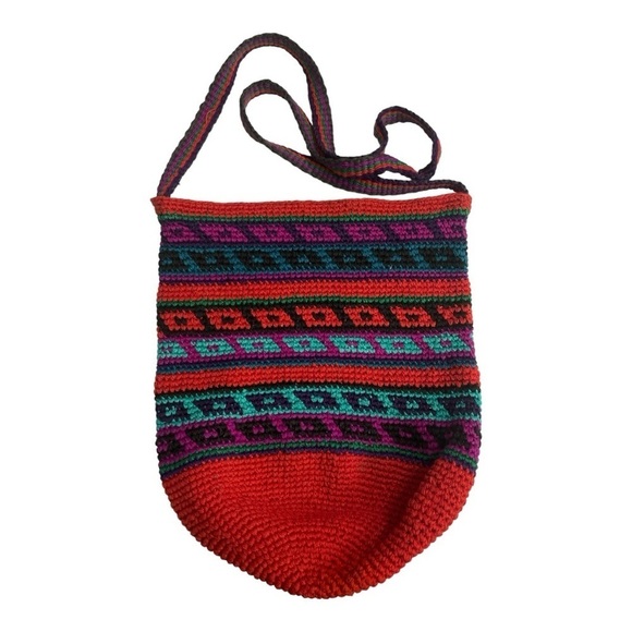 Guatemalan Zippered Multi colored
Crocheted Purse - Picture 6 of 10